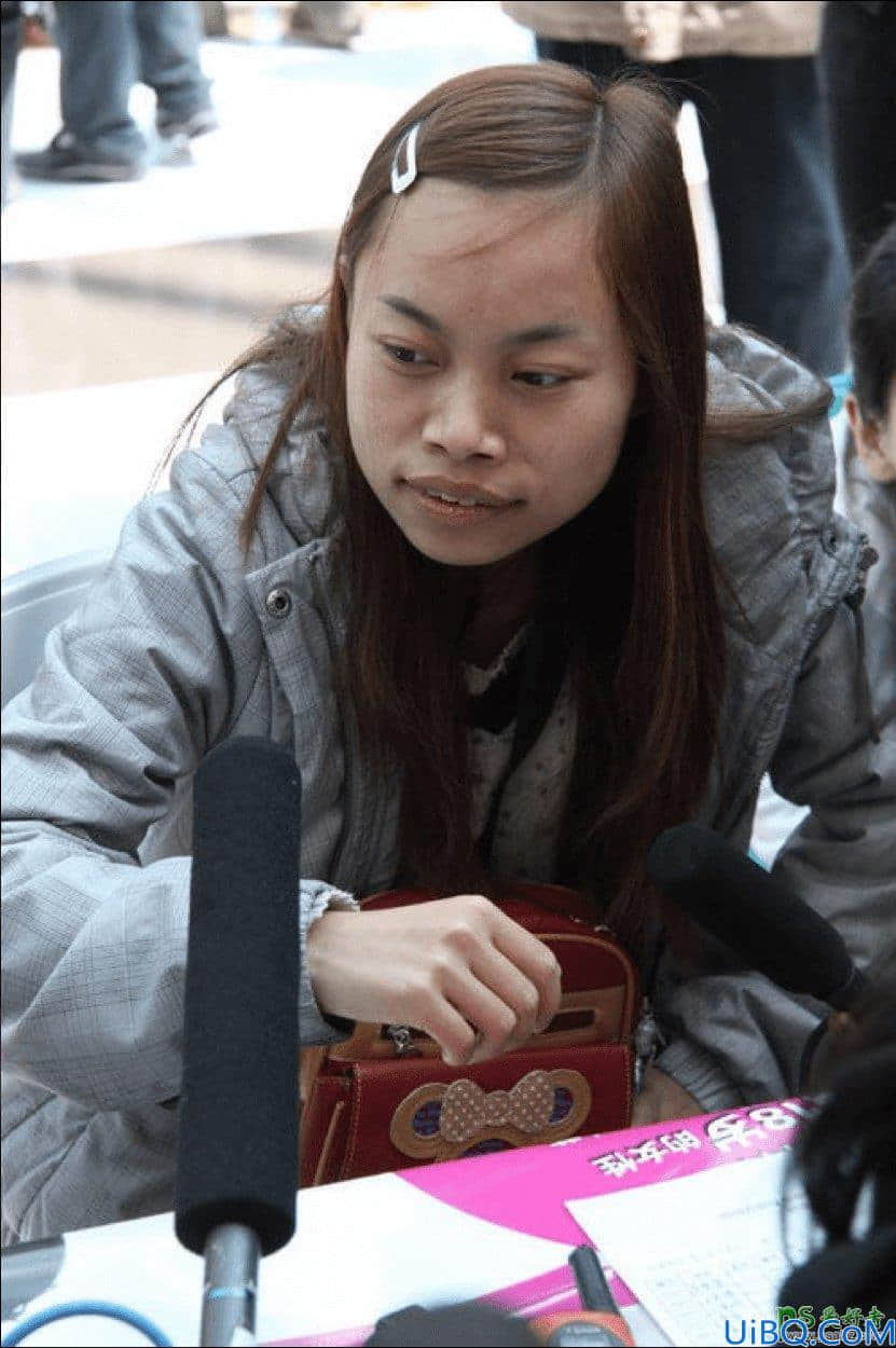Photoshop人像美化教程：学习用滤镜-液化等工具把丑女照片变得漂亮。