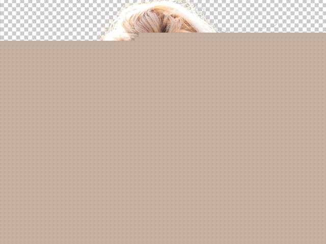 Photoshop美女抠头发教程：学习精确抠出美女人像照片凌乱的头发丝。