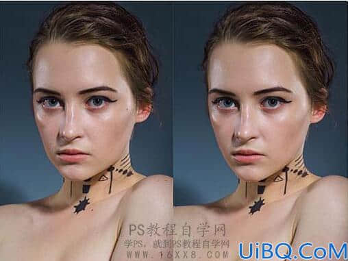 Photoshop皮肤精修教程：学习给美女人物进行精致的修图，让皮肤细腻光滑