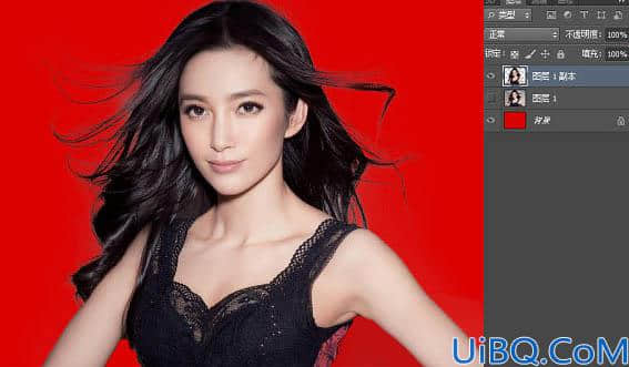 利用选区及调整边缘选项快速抠图