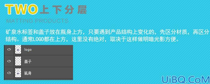 透明矿泉水瓶的完美修图及更换背景