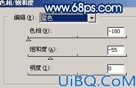 Photoshop给照片加上绚丽的蓝紫色背景