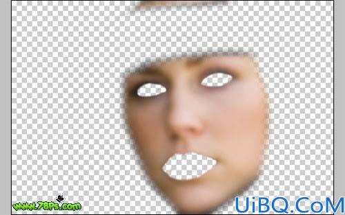 Photoshop专业给美女的脸部润色