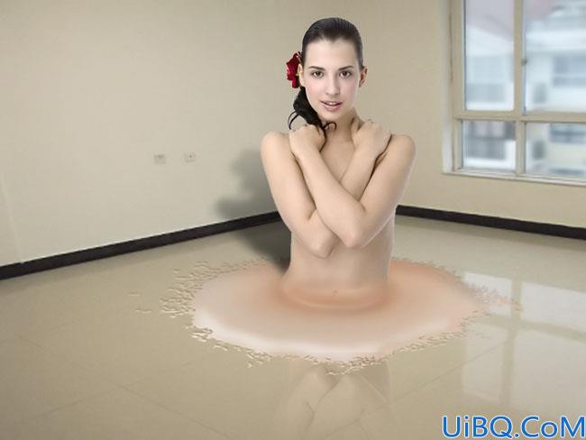 Photoshop打造正在溶解的橡皮人