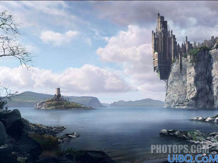 Photoshop合成梦幻的游戏场景