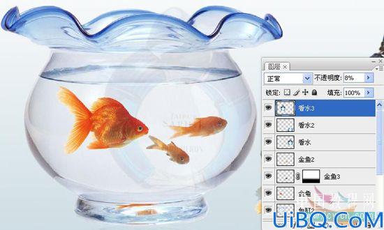 Photoshop合成创意的香水广告