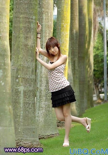Photoshop调出照片动人的梦幻紫色调
