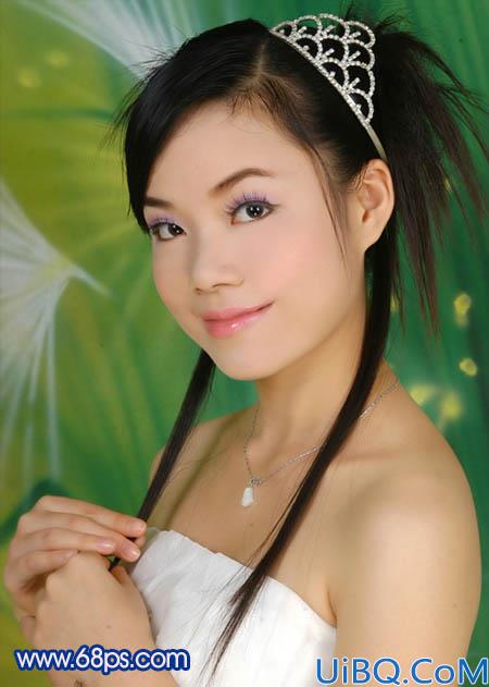 Photoshop调出人物照片的艳丽蓝色调