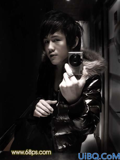 Photoshop调出帅哥的黝黑质感肤色