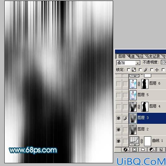 Photoshop给人物照片加上时尚动感的背景