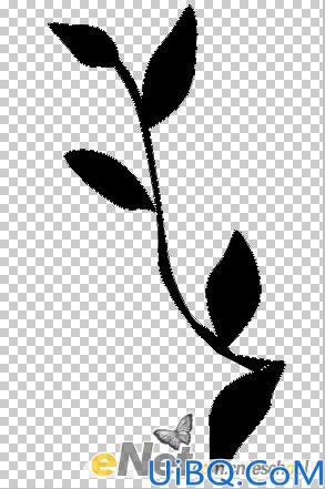 Photoshop制作立体透视花纹字