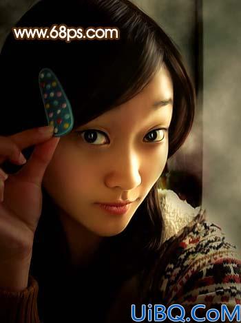 Photoshop调出人物照片的暗调对比色