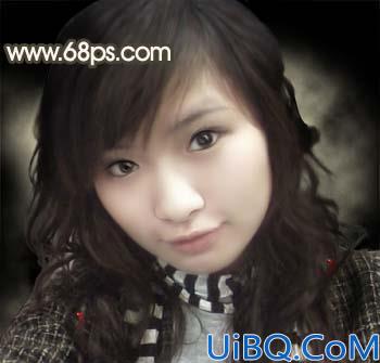Photoshop给杂色较多的人像图片艺术美化