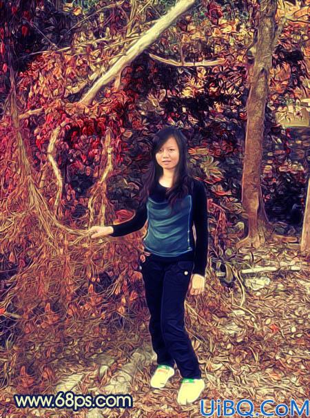 Photoshop打造逼真的彩色油画效果