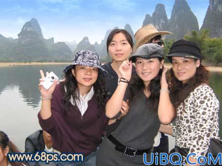 Photoshop简单给照片加上朝霞的色彩