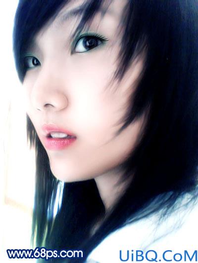 Photoshop给侧面人像磨皮及美化处理