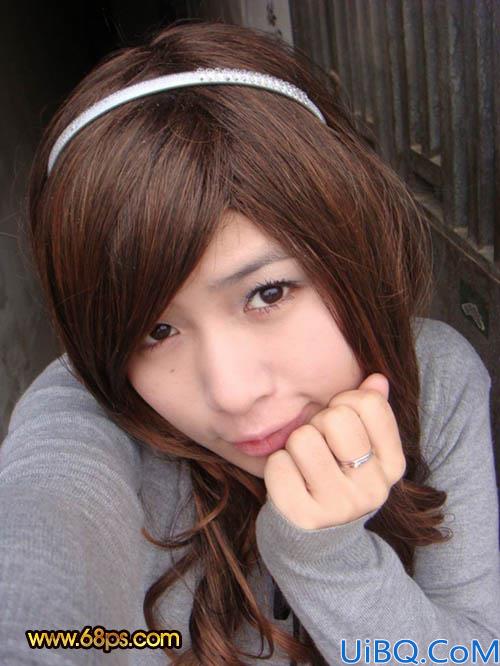 Photoshop调出人物的黄金质感色调