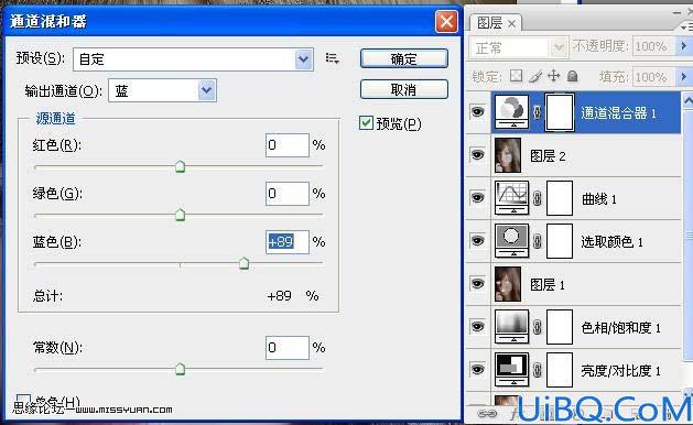 Photoshop综合修复曝光过度人物照片
