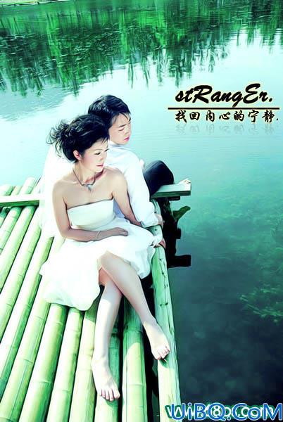 依源风格之打造碧波荡漾的水上婚片