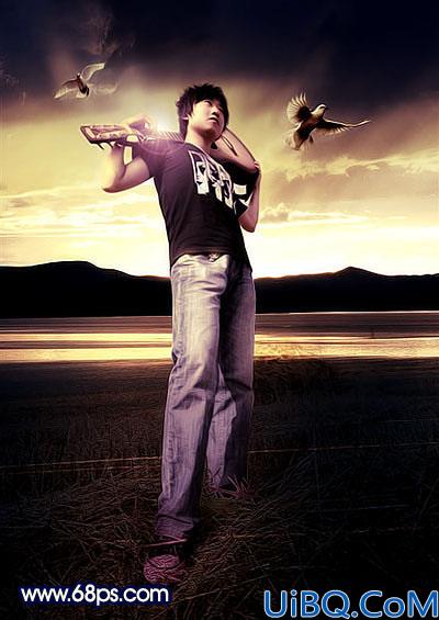 Photoshop把人物照片处理成艺术写真效果