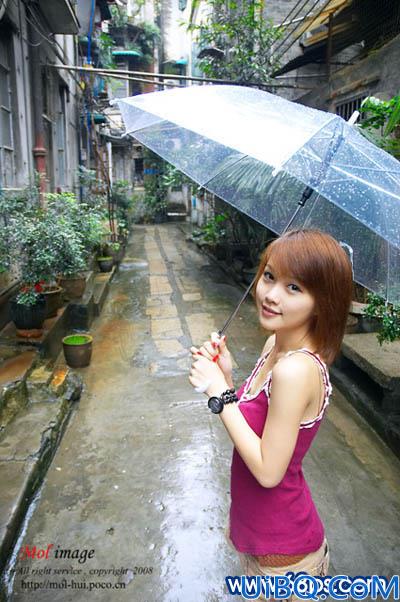 伟杰风格之调出照片的柔美蓝色效果