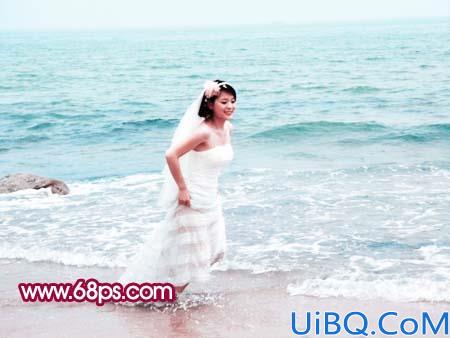 Photoshop调出婚纱照片的艳丽色彩