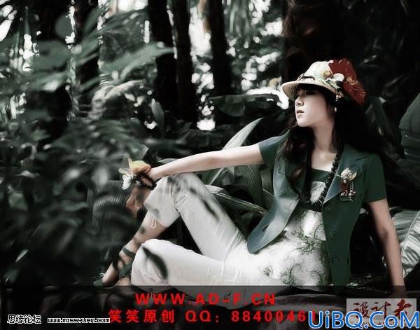 Photoshop调出照片的暗灰艺术色调