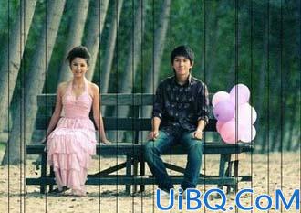 Photoshop把照片处理成MTV画面效果
