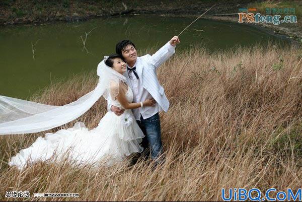 Photoshop打造完美的婚纱艺术照
