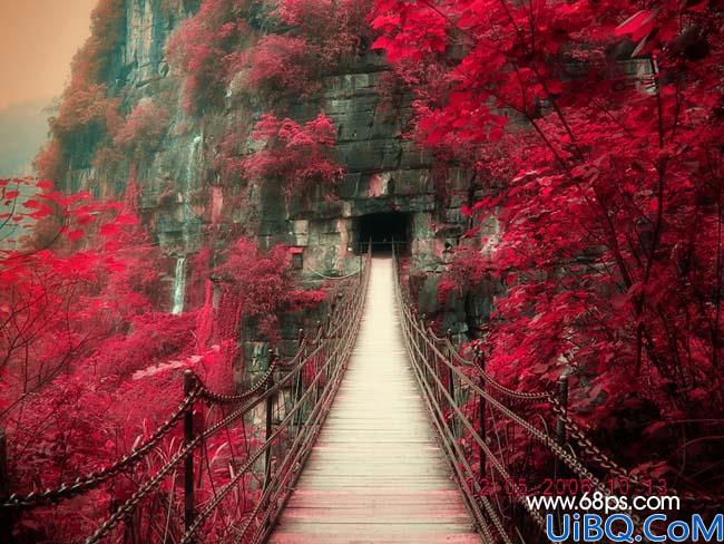 Photoshop调出风景照片的梦幻色彩