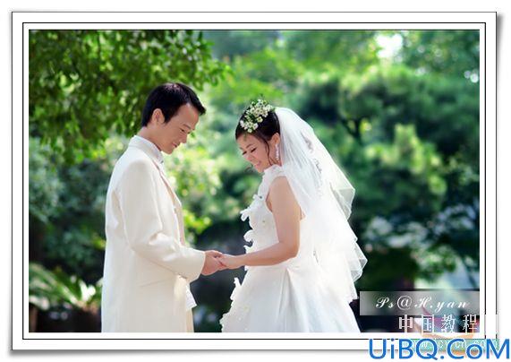 Photoshop制作唯美风格婚纱照