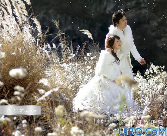 Photoshop调出照片的梦幻蓝色调
