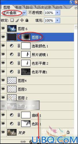 Photoshop调出照片的梦幻蓝色调