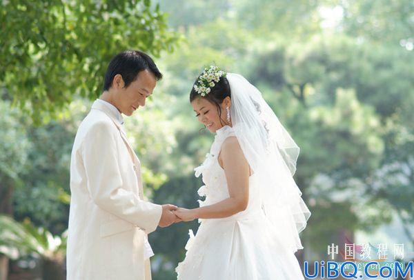 Photoshop制作唯美风格婚纱照