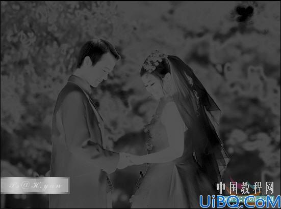 Photoshop制作唯美风格婚纱照