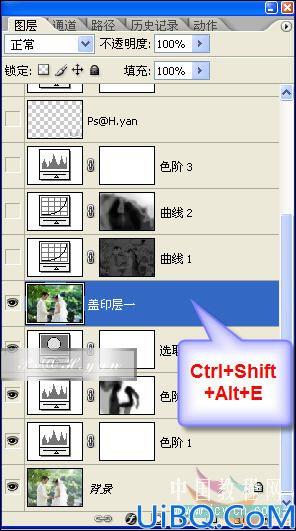 Photoshop制作唯美风格婚纱照