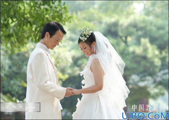 Photoshop制作唯美风格婚纱照