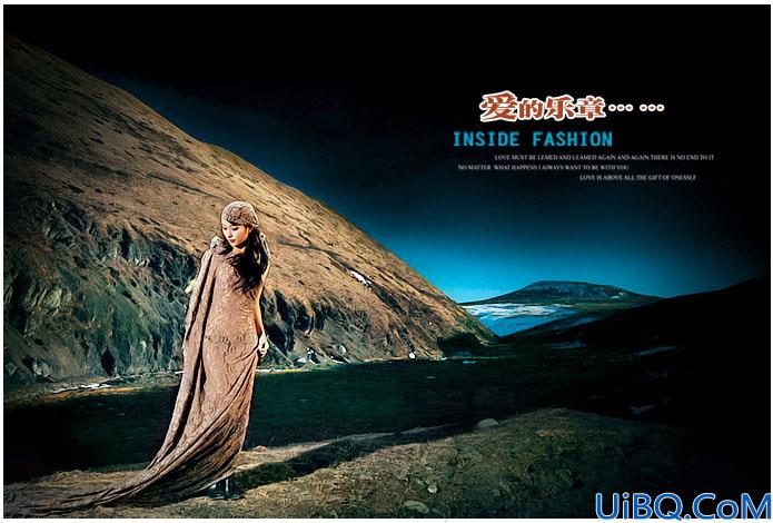 Photoshop把偏暗照片调成海报效果