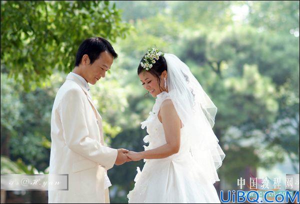 Photoshop制作唯美风格婚纱照