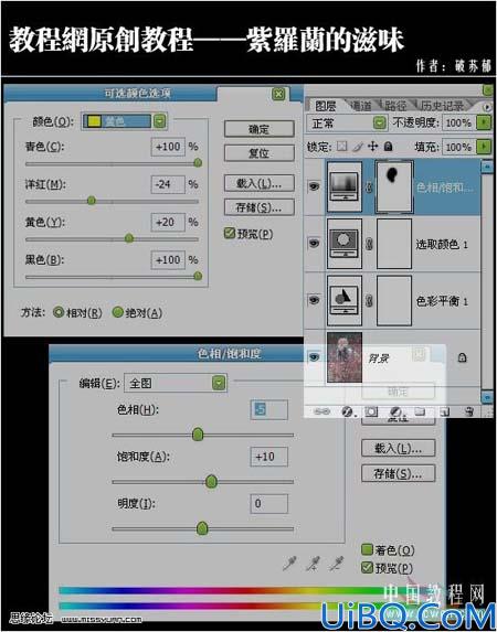 Photoshop调出照片的红绿对比色