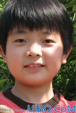Photoshop快速去掉脸上的阳光