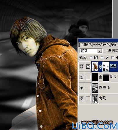 Photoshop制作COOL风格非主流