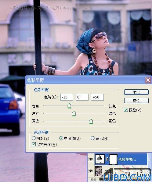 Photoshop制作偏黄非主流照片
