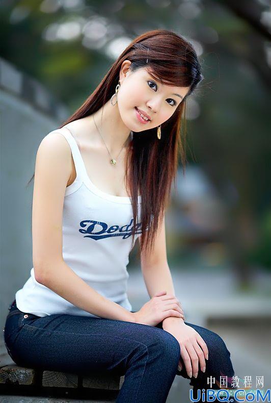 Photoshop给MM照片添上甜蜜色彩