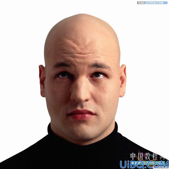 Photoshop简单合成三面人
