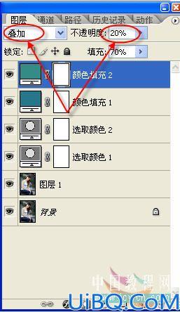 Photoshop给MM照片添上甜蜜色彩
