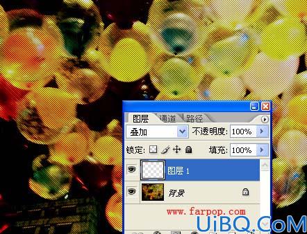 巧用抽丝制作非主流效果