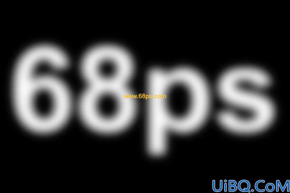 photoshop制作黄金字效果