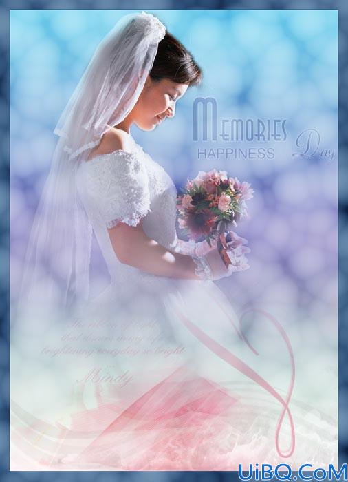 Photoshop打造梦幻婚纱照片