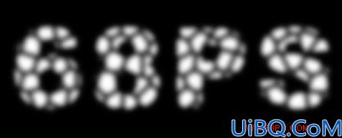 Photoshop制作小石头文字